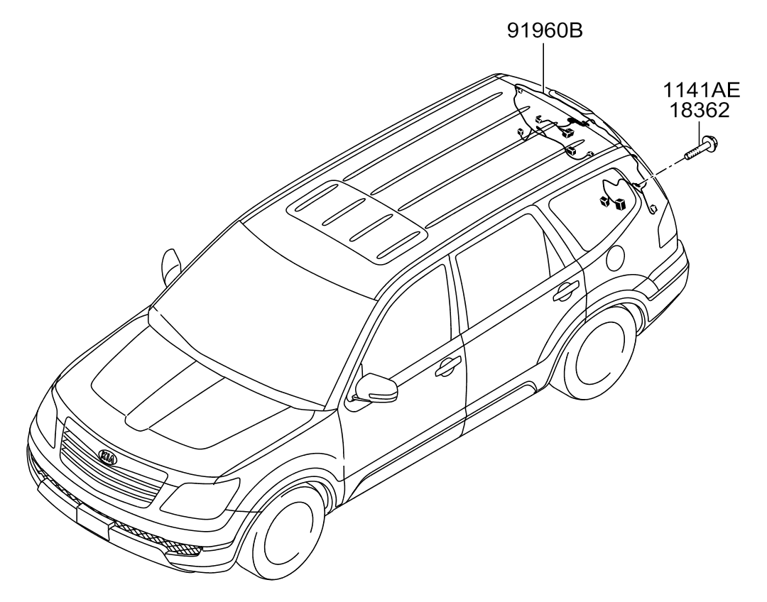 A/C SYSTEM - COOLER LINE, REAR