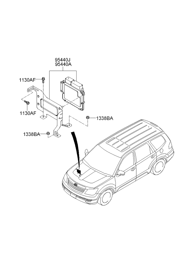 A/C SYSTEM - COOLER LINE, REAR