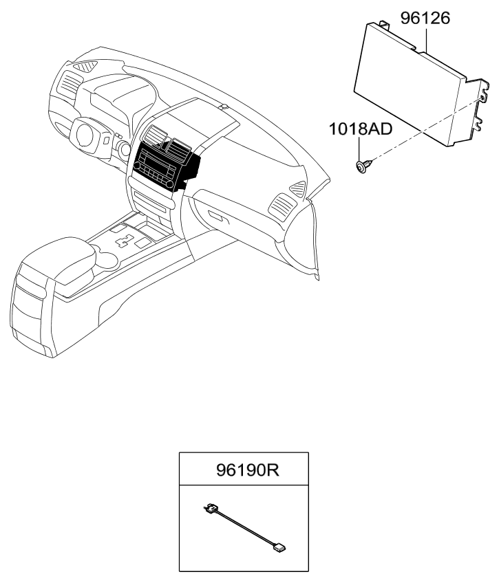 A/C SYSTEM - COOLER LINE, REAR