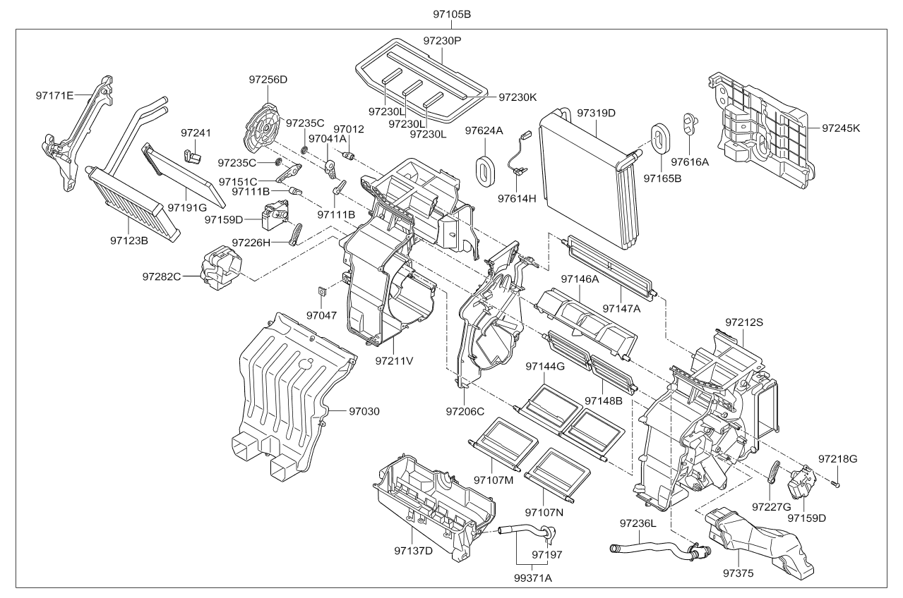 A/C SYSTEM - COOLER LINE, REAR