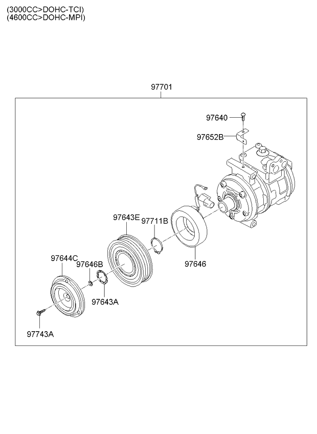 A/C SYSTEM - COOLER LINE, REAR