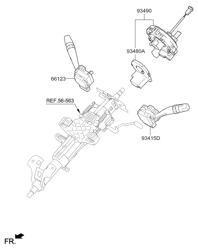 A/C SYSTEM - COOLER LINE, REAR