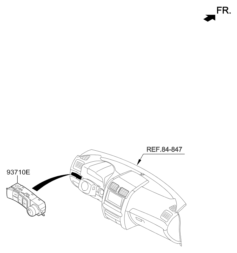 A/C SYSTEM - COOLER LINE, REAR