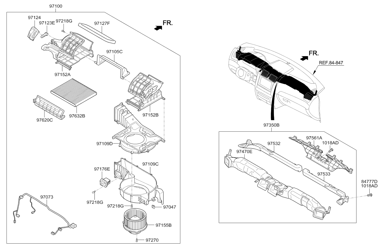 A/C SYSTEM - COOLER LINE, REAR