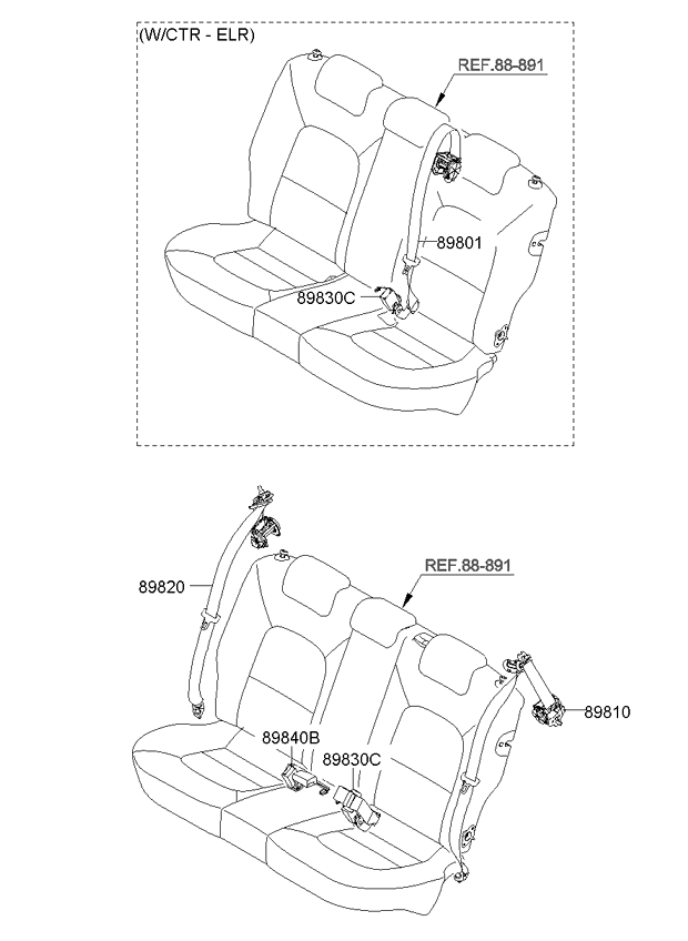 Крепление детского сиденья