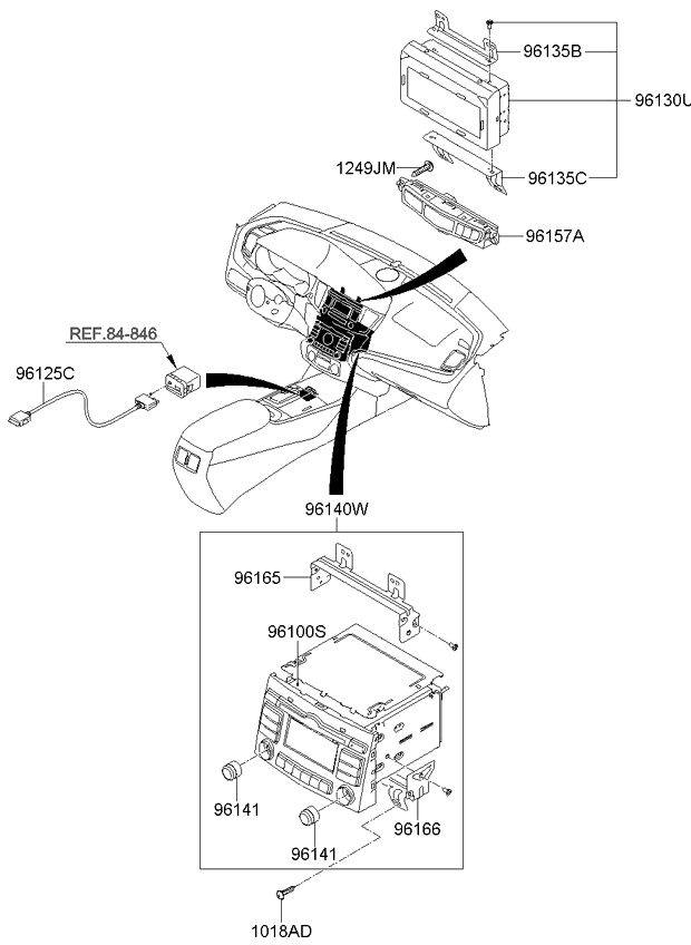 A/C SYSTEM - COOLER LINE, FRONT