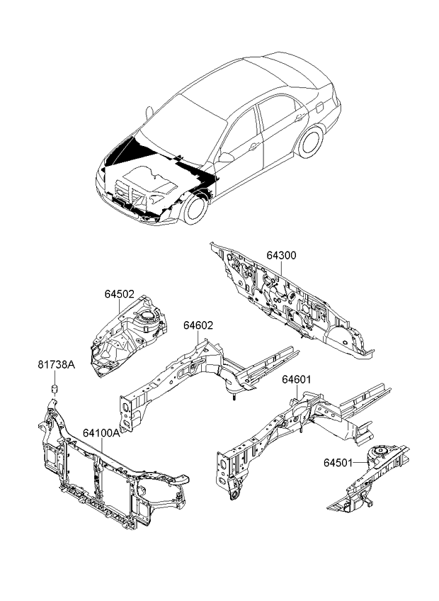 PANEL - REAR DOOR