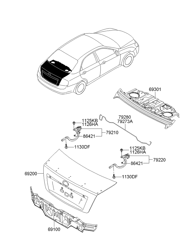 PANEL - REAR DOOR