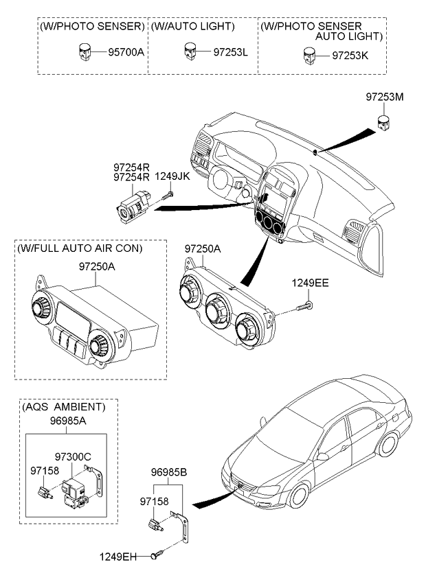 A/C SYSTEM - COOLER LINE, FRONT