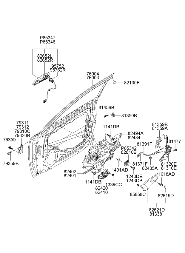 PANEL - TRUNK LID & LOCKING SYSTEM - TRUNK LID