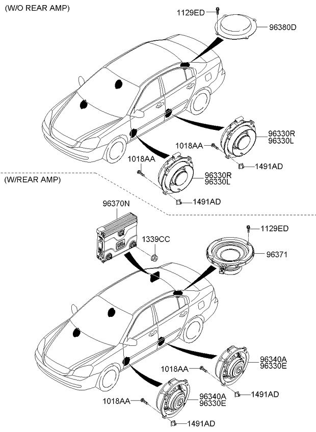 A/C SYSTEM - COOLER LINE, FRONT