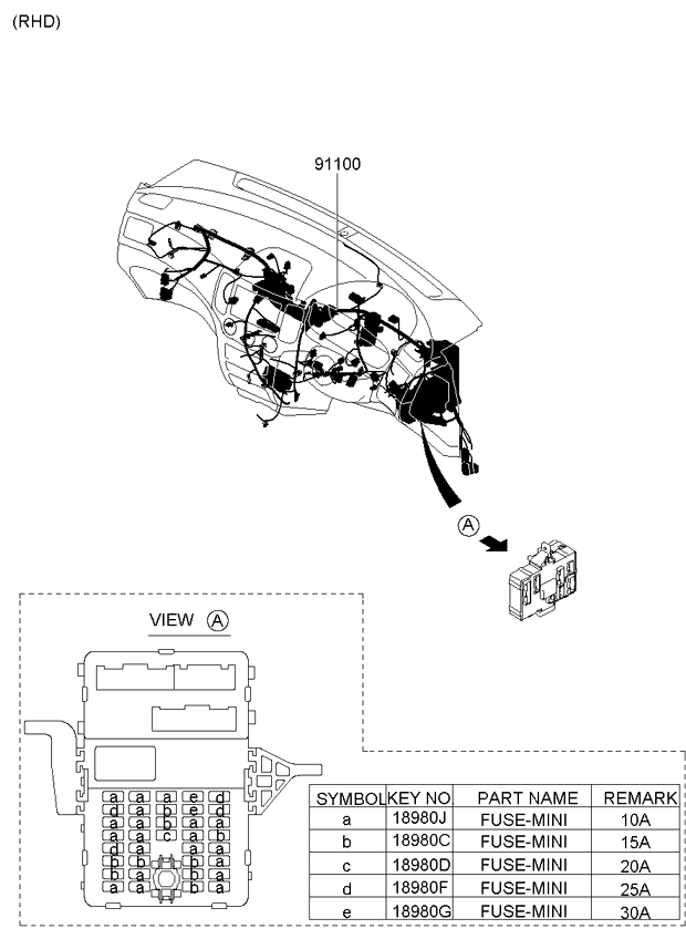 A/C SYSTEM - COOLER LINE, FRONT