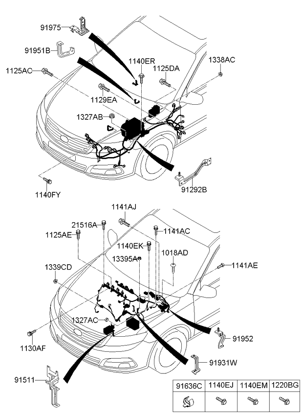 A/C SYSTEM - COOLER LINE, FRONT