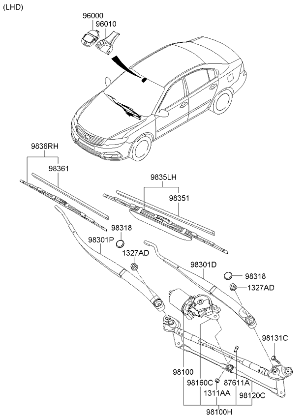 A/C SYSTEM - COOLER LINE, FRONT