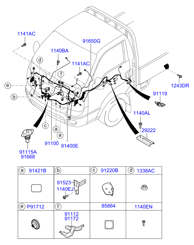 A/C SYSTEM - COOLER LINE, FRONT