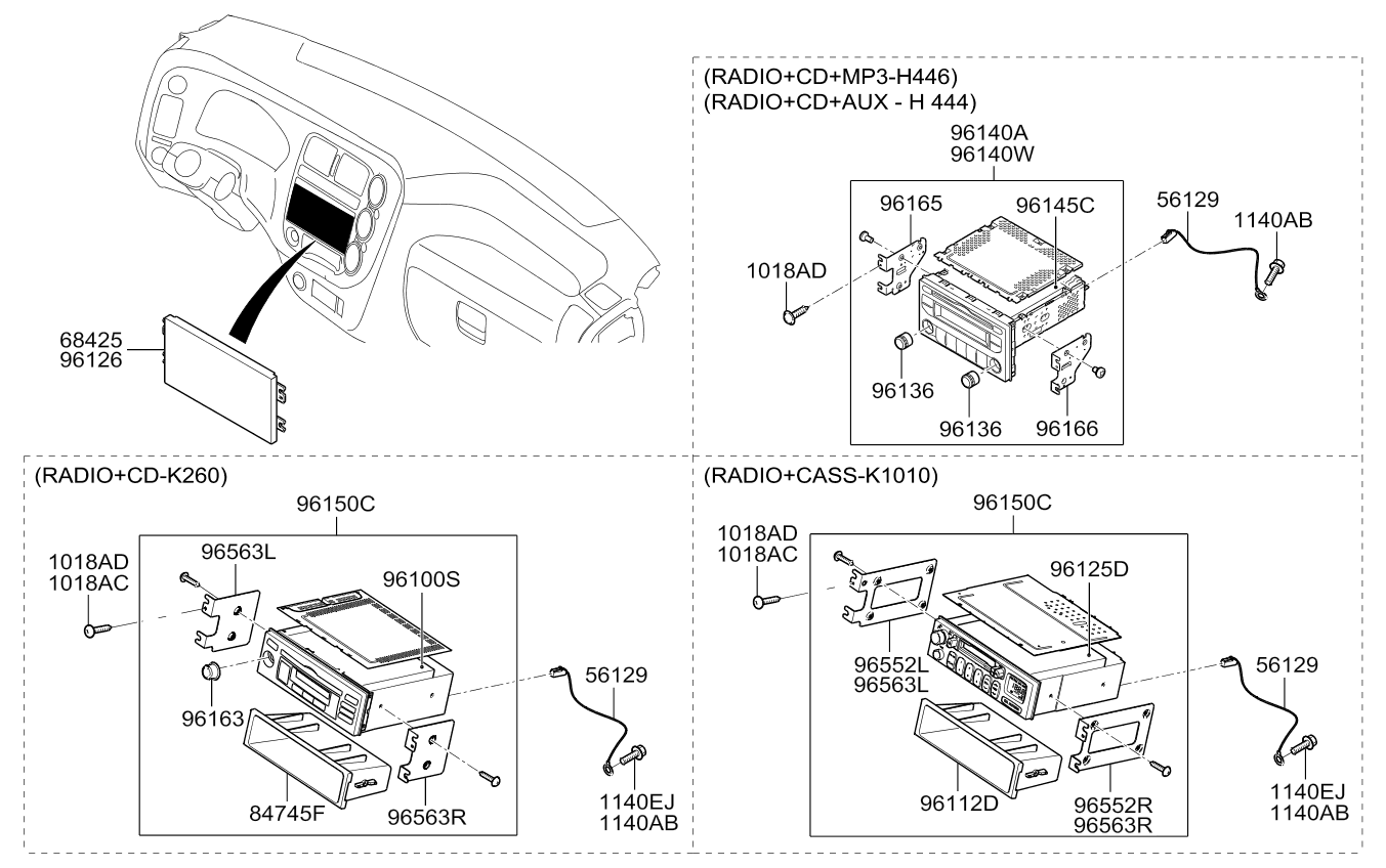 A/C SYSTEM - COOLER LINE, FRONT