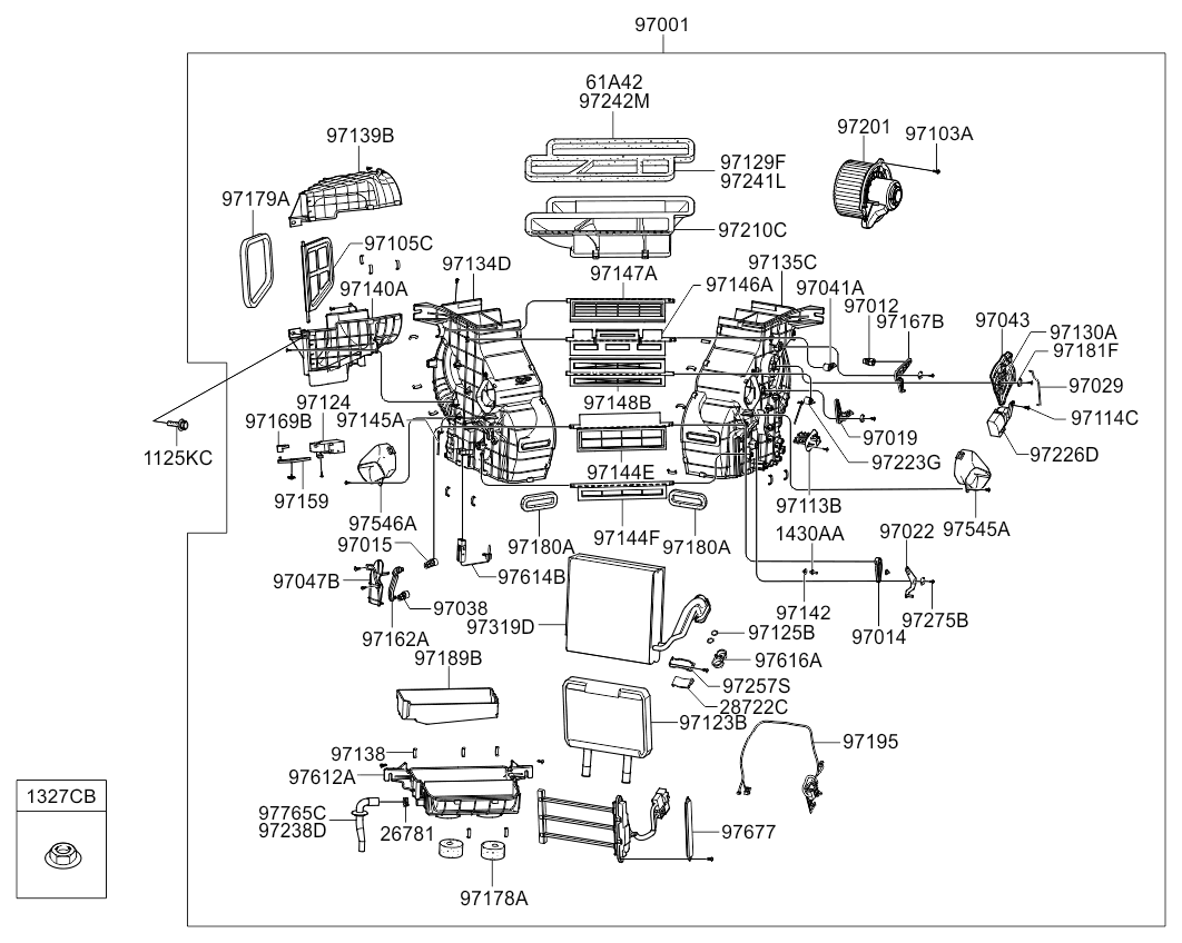 A/C SYSTEM - COOLER LINE, FRONT