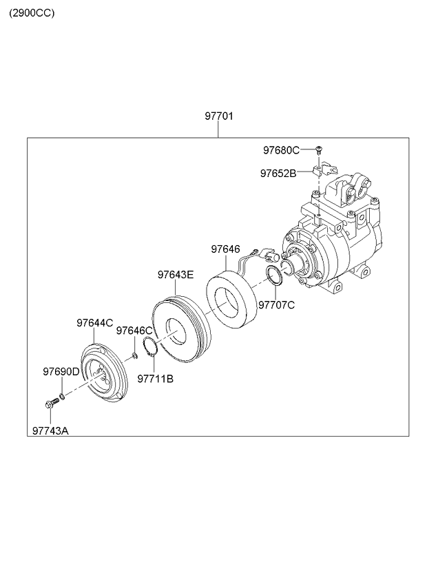 A/C SYSTEM - COOLER LINE, FRONT