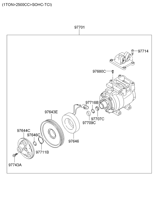 A/C SYSTEM - COOLER LINE, FRONT