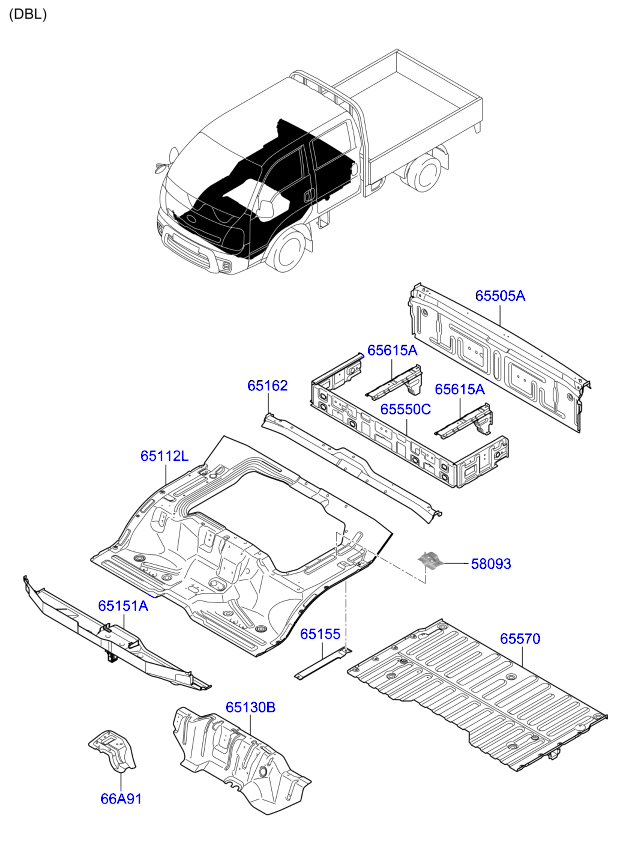 PANEL - REAR DOOR