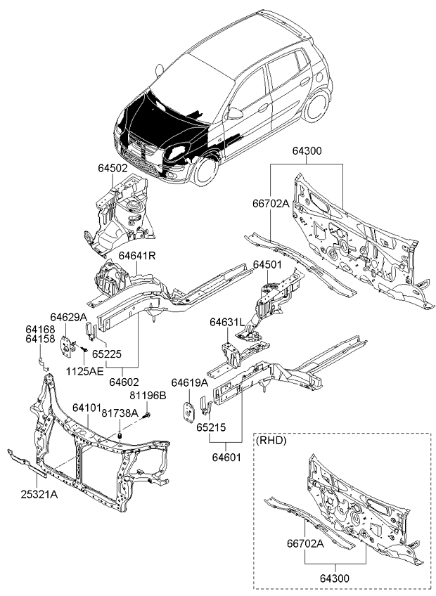 PANEL - REAR DOOR