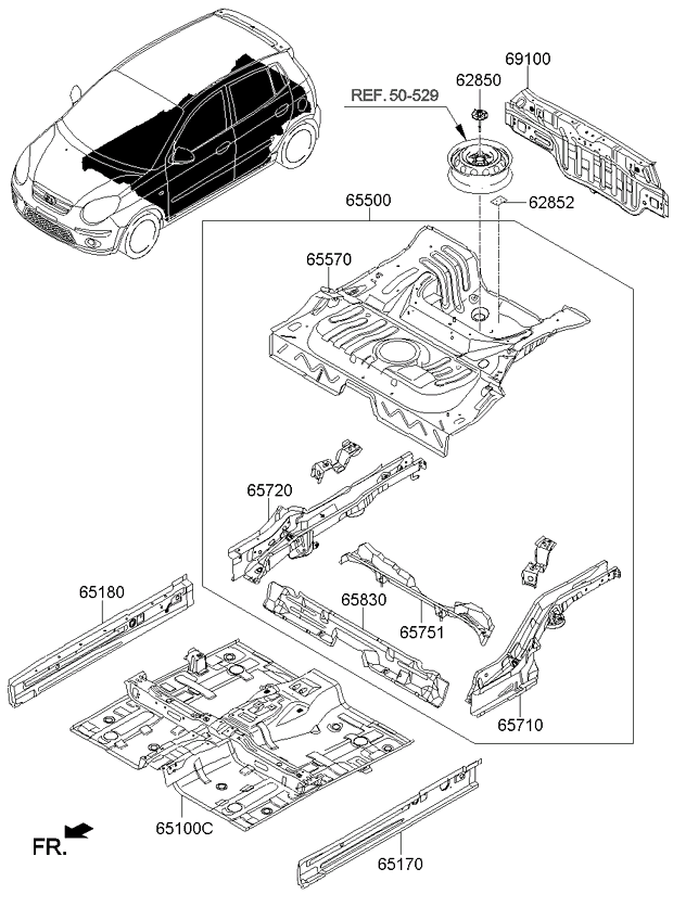 PANEL - REAR DOOR