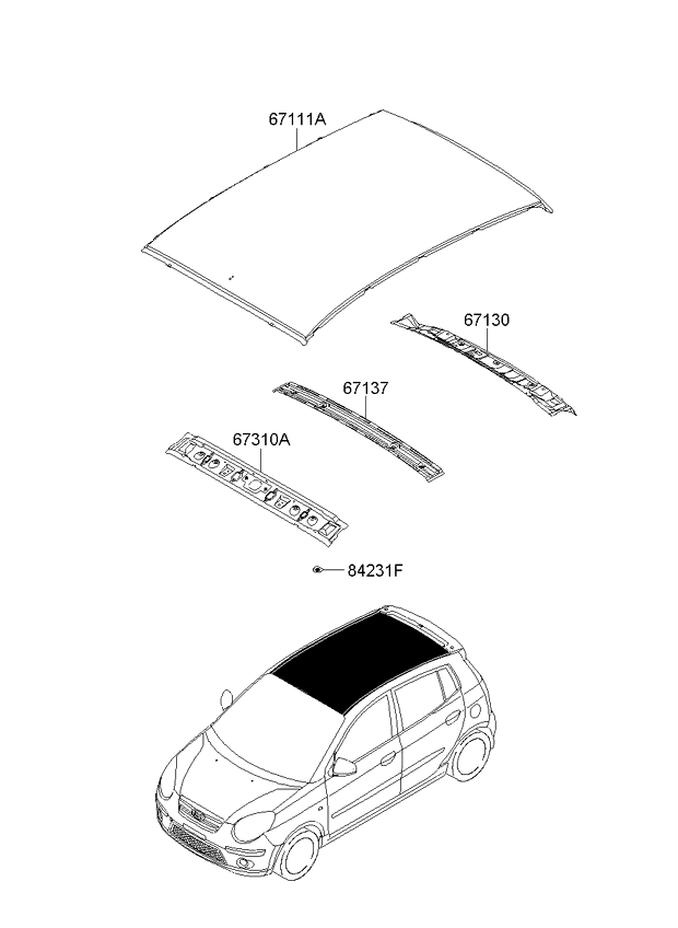 PANEL - REAR DOOR