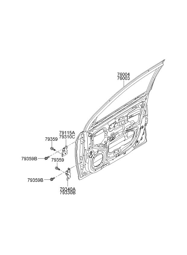 PANEL - REAR DOOR