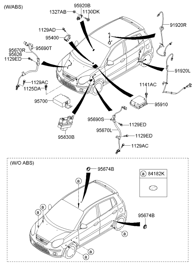 A/C SYSTEM - COOLER LINE, FRONT