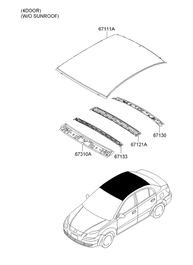 PANEL - REAR DOOR