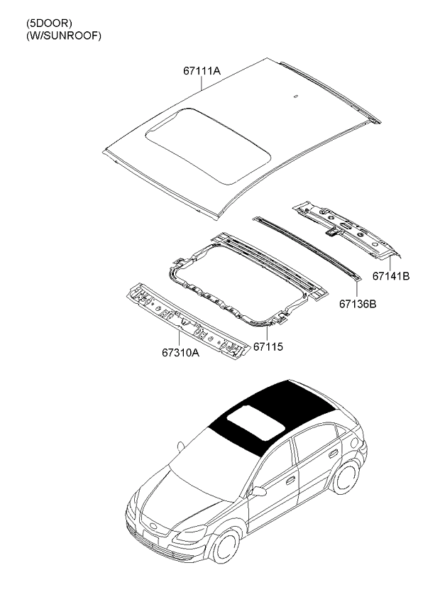 PANEL - REAR DOOR