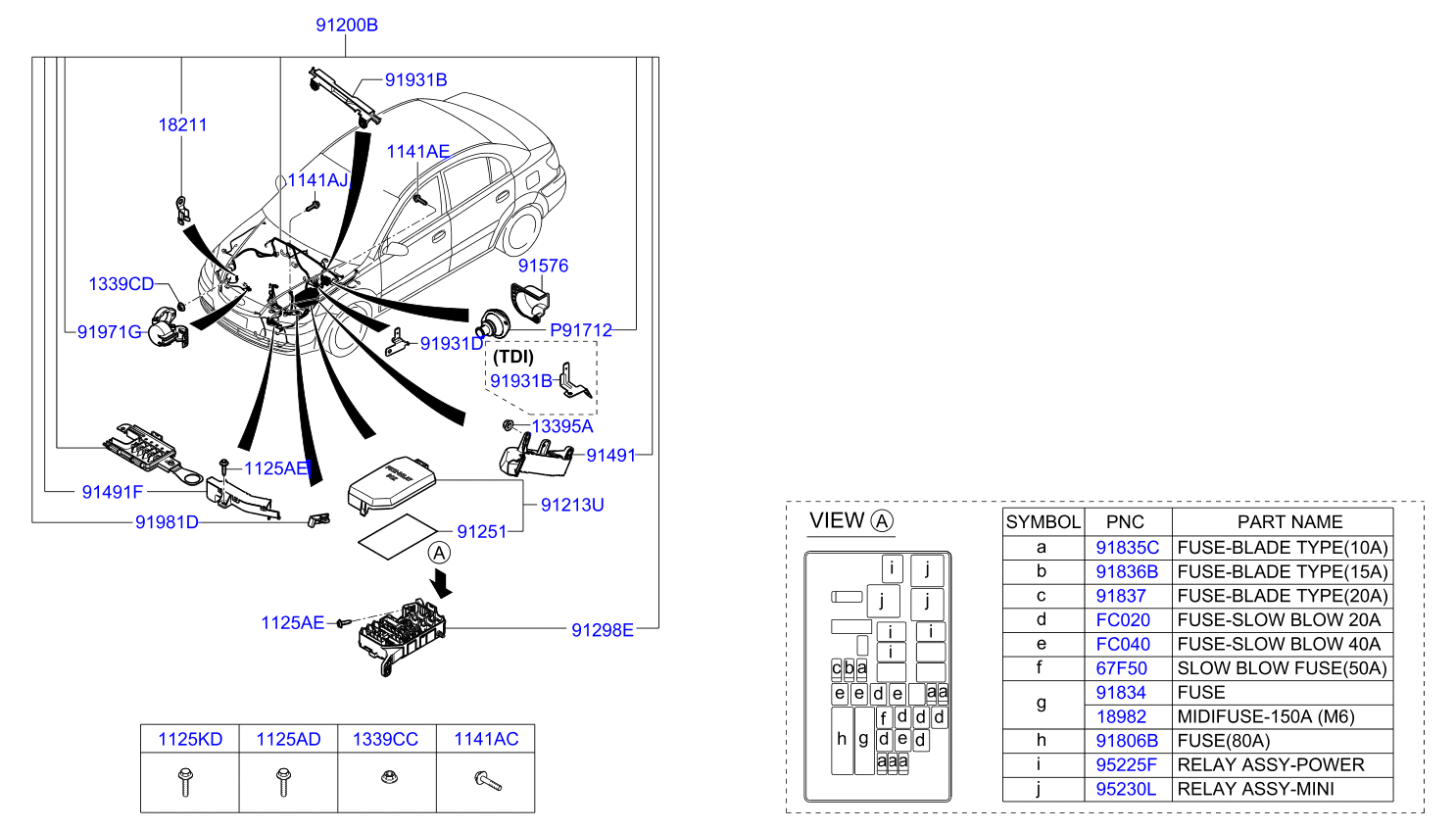 A/C SYSTEM - COOLER LINE, FRONT