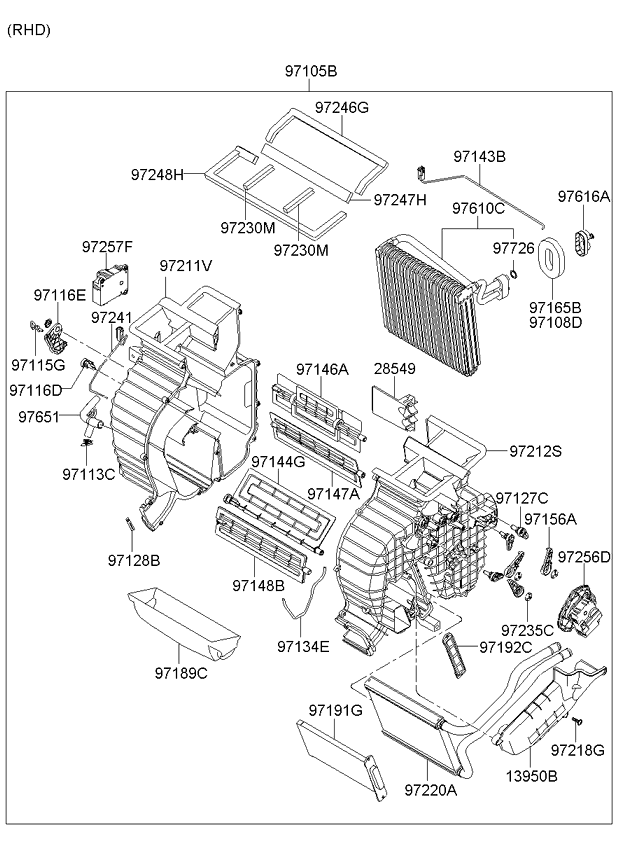 A/C SYSTEM - COOLER LINE, FRONT