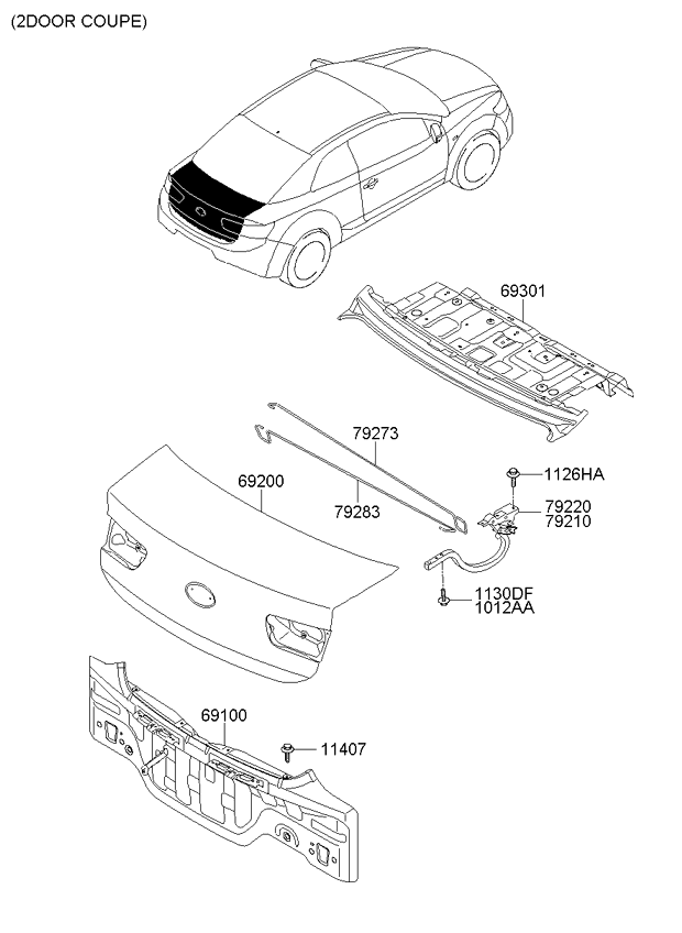 PANEL - REAR DOOR