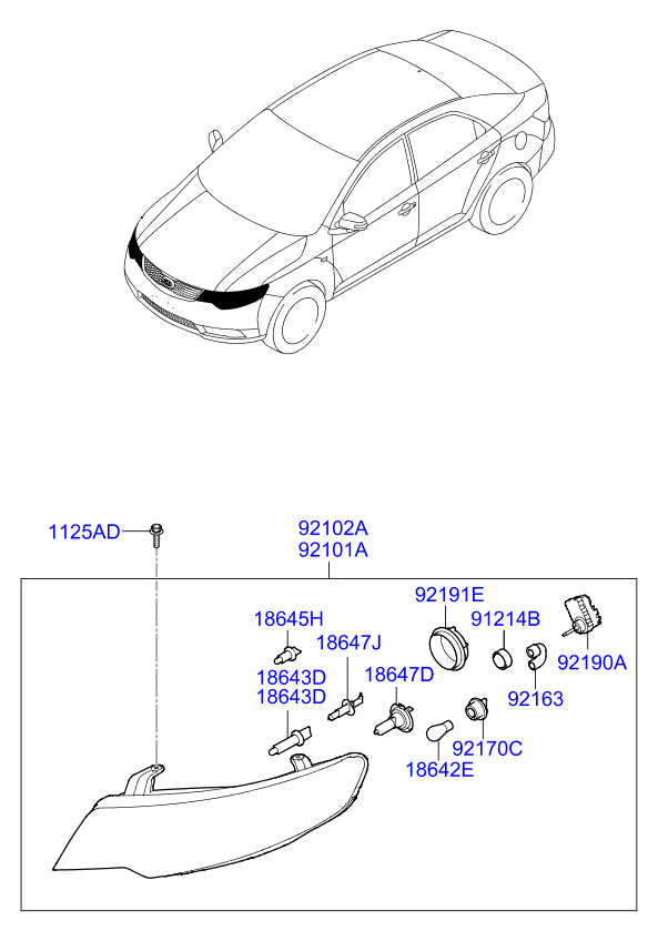 A/C SYSTEM - COOLER LINE, FRONT