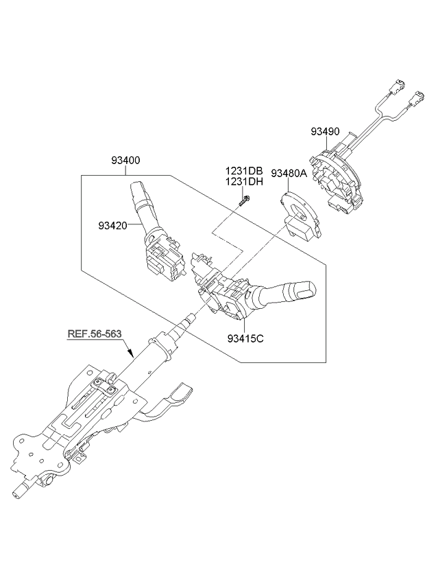 A/C SYSTEM - COOLER LINE, FRONT