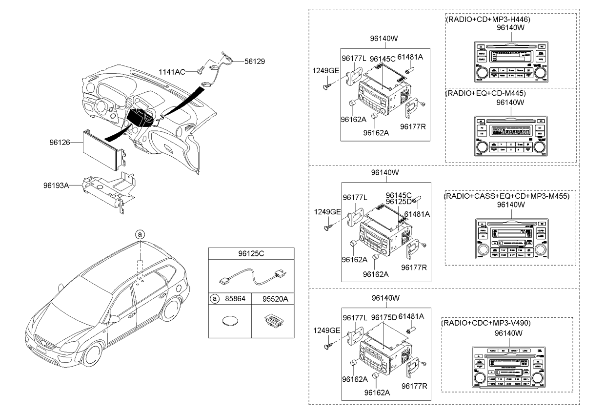 A/C SYSTEM - COOLER LINE, FRONT