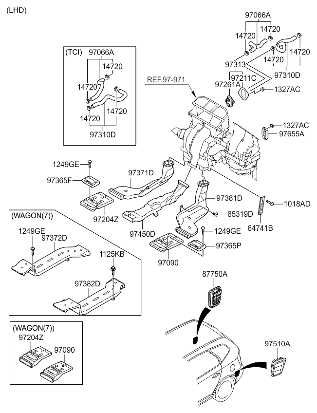 A/C SYSTEM - COOLER LINE, FRONT