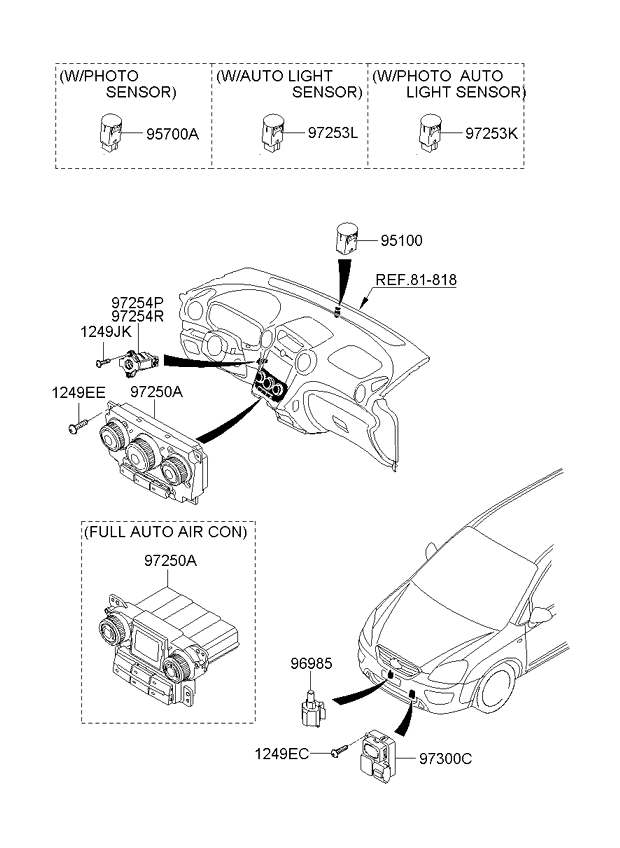 A/C SYSTEM - COOLER LINE, FRONT