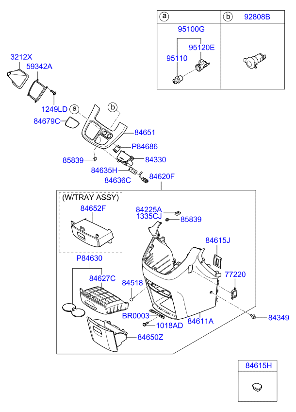 HARDWARE - REAR SEAT