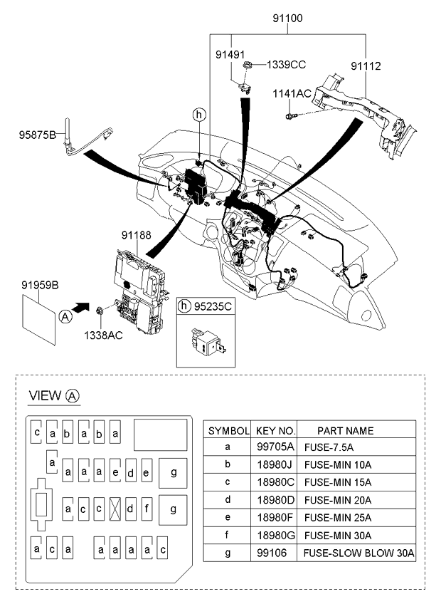 A/C SYSTEM - COOLER LINE, REAR