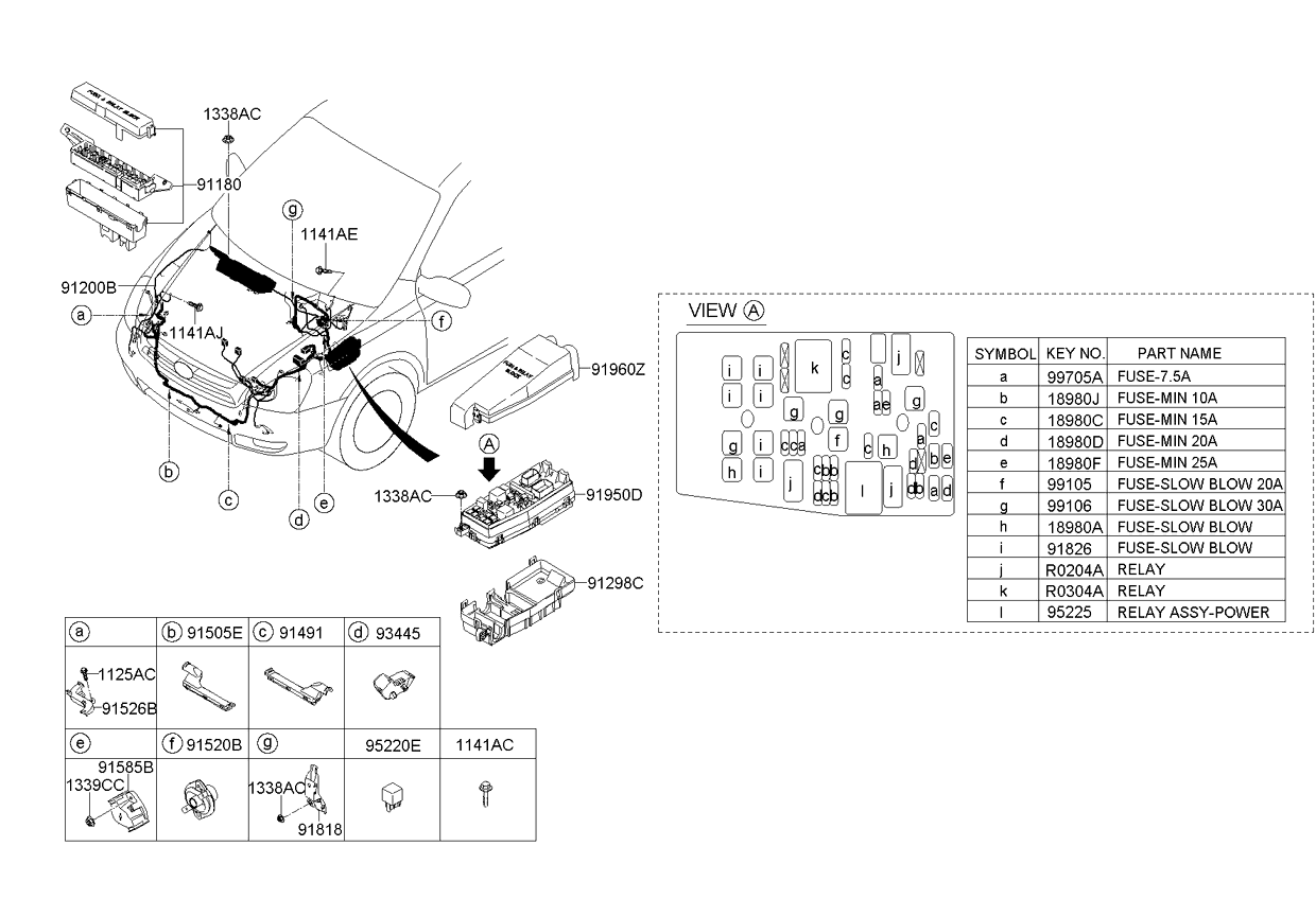 A/C SYSTEM - COOLER LINE, REAR