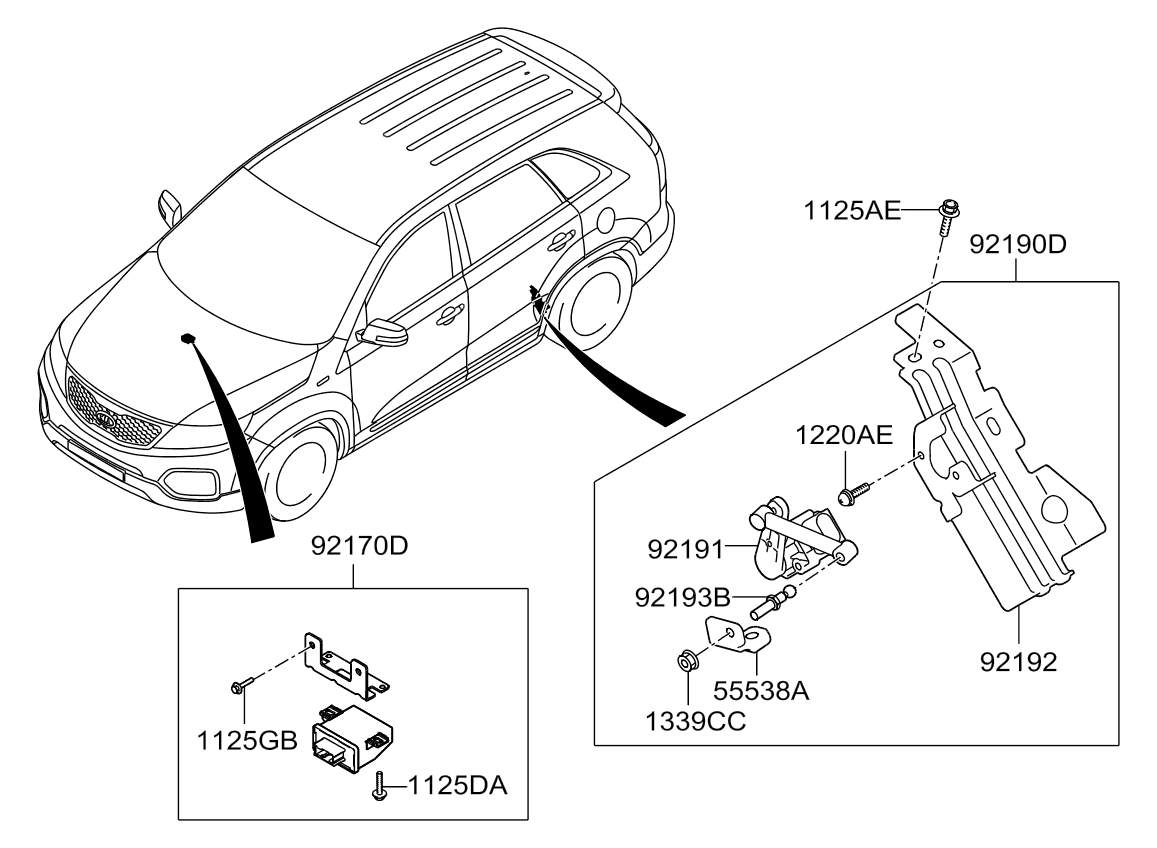 A/C SYSTEM - COOLER LINE, REAR