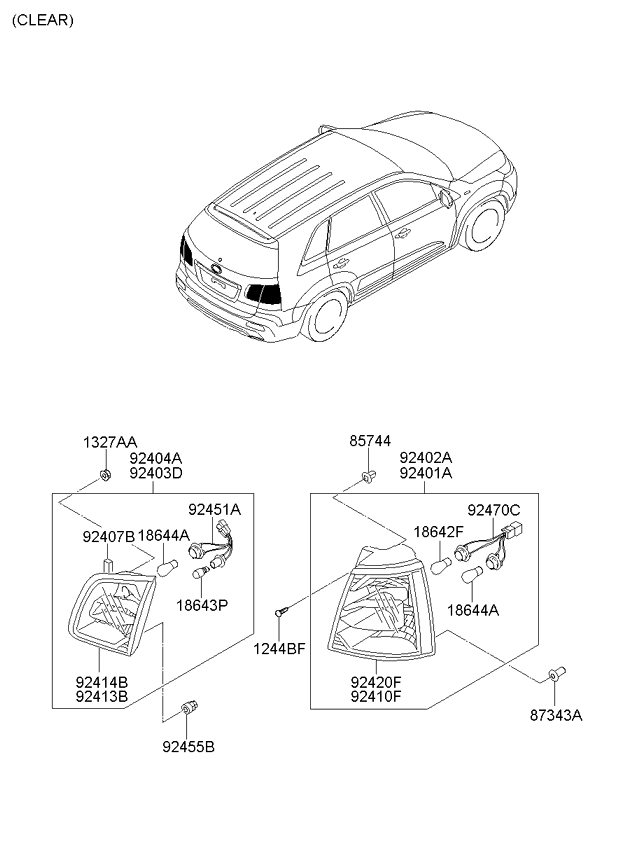 A/C SYSTEM - COOLER LINE, REAR