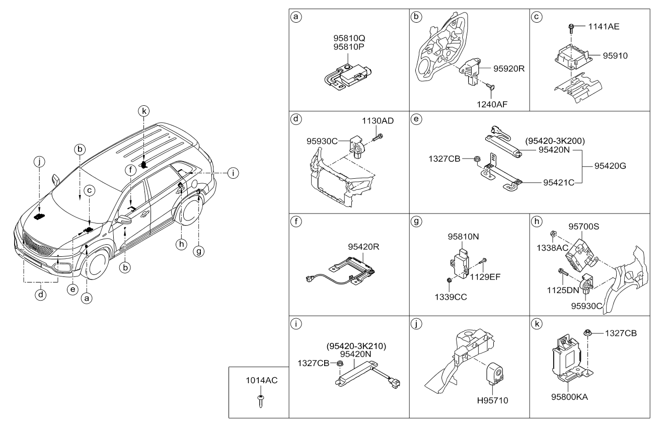 A/C SYSTEM - COOLER LINE, REAR