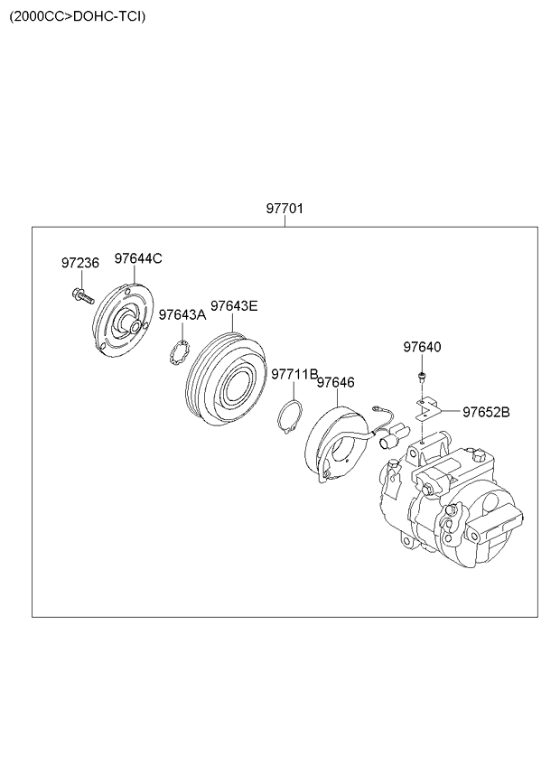 A/C SYSTEM - COOLER LINE, REAR