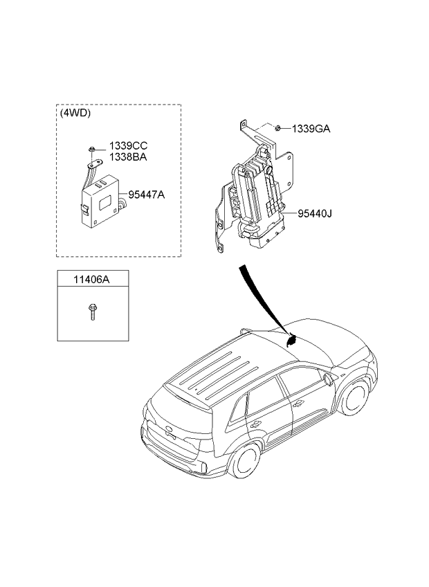 A/C SYSTEM - COOLER LINE, REAR