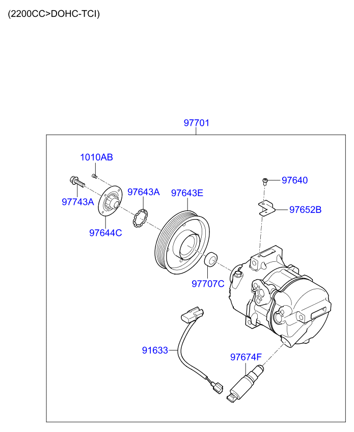 A/C SYSTEM - COOLER LINE, REAR