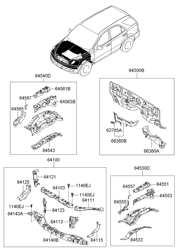 PANEL - REAR DOOR