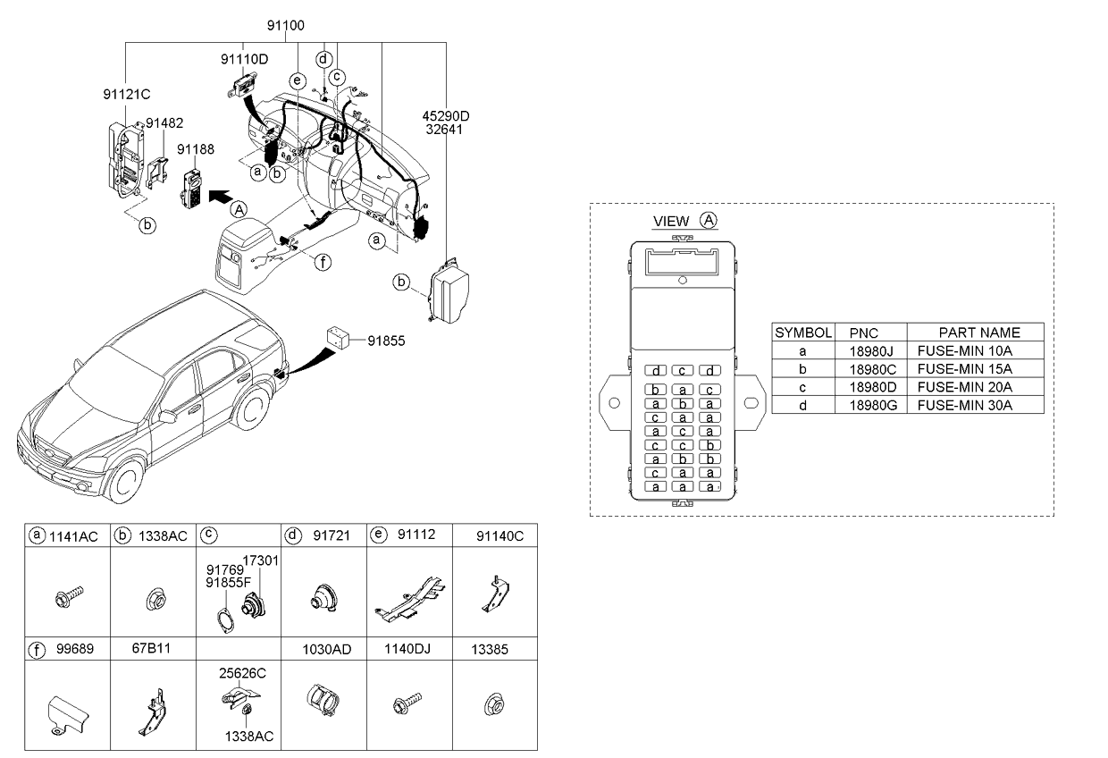 A/C SYSTEM - COOLER LINE, FRONT